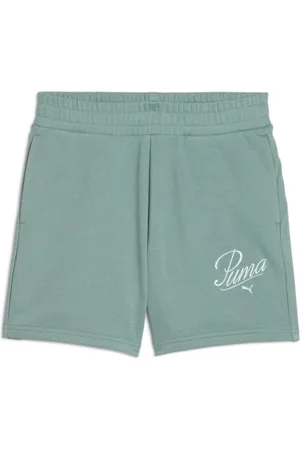 PUMA Trainingsshort ESS SCRIPT HIGH-WAIST SHORTS 5"