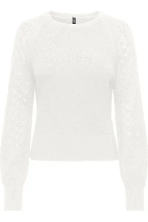 ONLY Gebreide trui ONLMIAMI LS O-NECK CC KNT