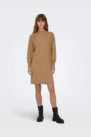 ONLY Gebreide jurk ONLEMILIA LS HIGHNECK DRESS CC KNT