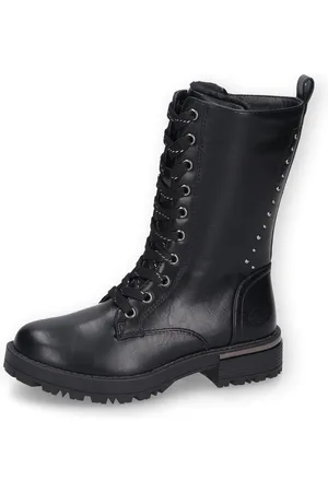 Dockers Winterlaarzen Chunky laarzen, biker boots plateaulaarzen met blokhak