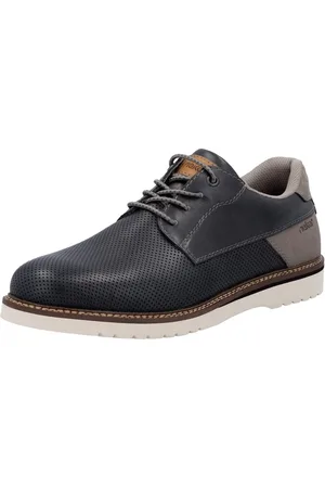 Rieker Veterschoenen , lage schoen, casual veterschoen met gemakkelijke instap dankzij elastische band