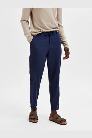 SELECTED Chino SLH172-SLIMTAPE BRODY LINEN PANT NOOS