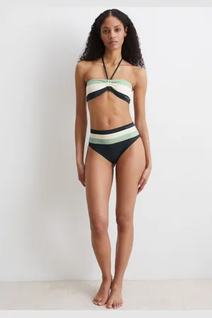 Marc O’ Polo Bikinibroekje Summer stripes met elegant kleurblokpatroon