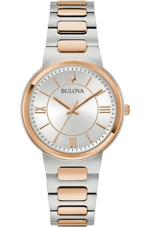 BULOVA Kwartshorloge Horloge, dameshorloge, stalen band, analoog