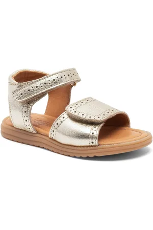 Bisgaard Sandalen Andrea Breedte: normaal , feestdagsschoen, meisjes schoen met klittenband, maat sjabloon te downloaden