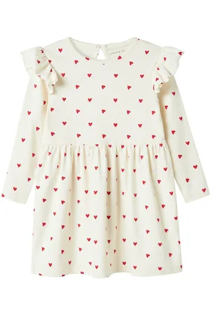 NAME IT Mini-jurk NMFDHEART LS DRESS