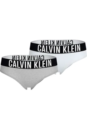 Calvin Klein Brazilian slip 2PK BIKINI met logoband (2 stuks, Set van 2)