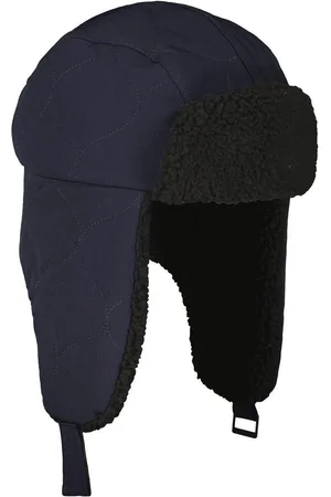 Lerros Pet met oorkleppen trapperpet van nylon, effen kleur
