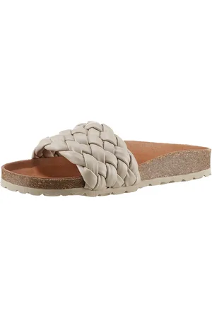 Verbenas Slippers RICA TRENZA SOFT , zomerschoen, slippers, strand schoen met vlechtbandage