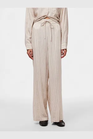 Pieces® Comfortbroek PCPIA HW WIDE PANTS WVN NOOS
