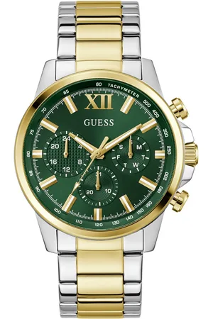 Guess Multifunctioneel horloge Walker Quartz horloge, polshorloge, herenhorloge, datum, weekdag, siliconen band