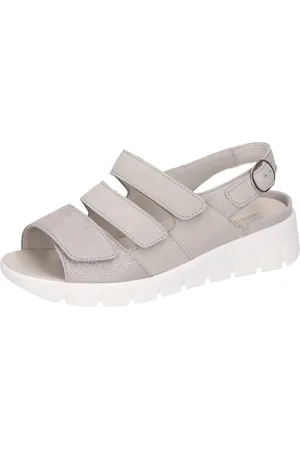 Waldläufer Sleehaksandaaltjes M-Wiola , sandaal, zomerschoen, comfort schoen met klittenband, m-breedte