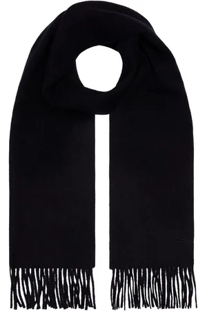 Calvin Klein Sjaal CLASSIC WOOL SCARF met geborduurd logo
