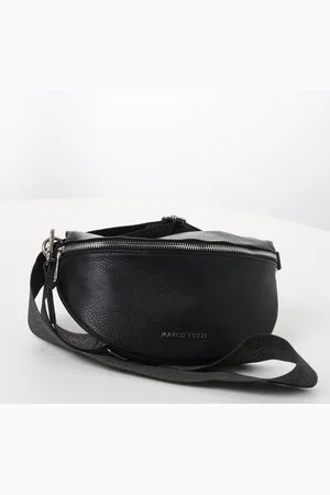 Marco Tozzi Buiktasje , dames mini bag, schoudertas, heuptas met logo-opdruk