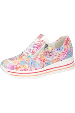 Waldläufer Plateausneakers H-Lana , veterschoenen, lage schoen, comfort schoen, rits, h-breedte