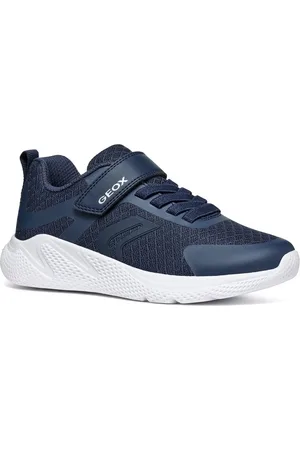 Geox Sneakers J SPRINTYE BOY , slip-on sneaker, klittenbandschoen, vrijetijdsschoen in casual look