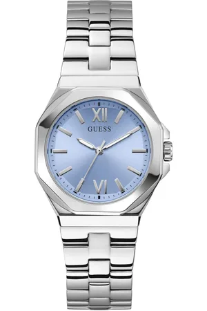 Guess Kwartshorloge Empress Horloge, dameshorloge, stalen armband