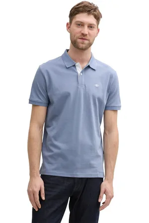 TOM TAILOR Poloshirt met contrasterende knoopsluiting