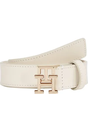Tommy Hilfiger Leren riem TH LOGO 2.5 Elegante riem met TH-logo gesp