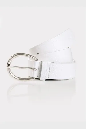 TOM TAILOR Leren riem met 3,0 cm breedte voor casual- en denimoutfits (1 stuk)