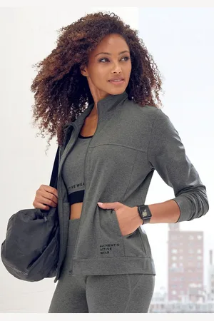 Vivance Sweatvest Sportjack met zijzakken