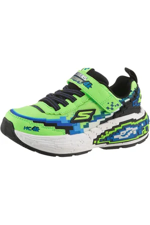 Skechers Sneakers MEGA-CRAFT 4K , klittenbandschoen in coole pixel-look, maat sjabloon te downloaden