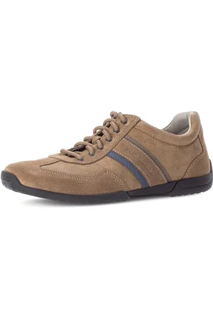 Gabor Sneakers , vrijetijdsschoen, lage schoen, veterschoen met logo, breedte g (=breed)