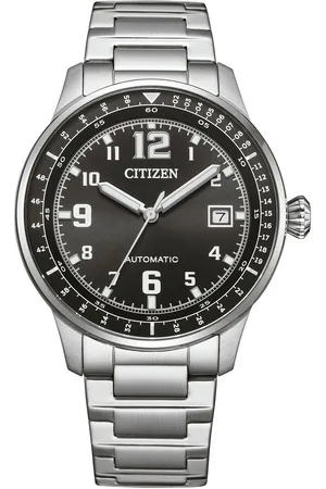 Citizen Automatisch horloge Polshorloge, herenhorloge, mechanisch horloge, roestvrijstalen band, analoog, dag