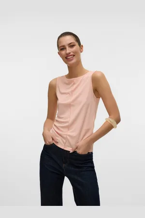 VERO MODA Tanktop VMMAGGIE BOATNECK TANK TOP VMA NOOS
