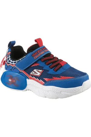 Skechers Sneakers CREATURE-CRAWLERS , blinkende klittenbandschoen met coole afbeelding, maat sjabloon te downloaden