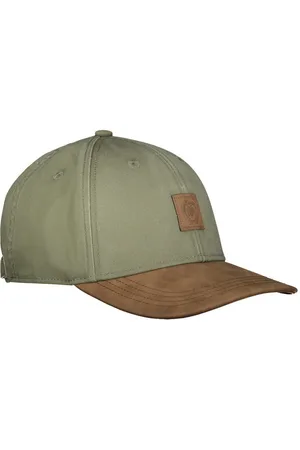 Lerros Baseball pet basecap van canvas, met kunstlederen klep