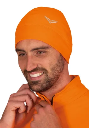 Trigema Gebreide muts muts met reflecterend logo (1 stuk)