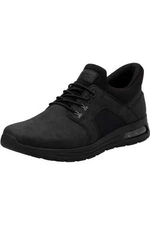 Rieker Slip-on sneakers , vrijetijdsschoen, lage schoen, instapschoen met gewatteerde schacht