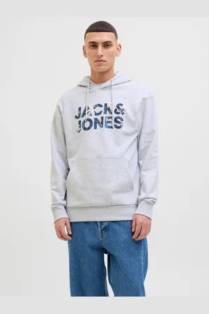 JACK & JONES Hoodie JJEBRYAN CORP LOGO SWEAT HOOD NOOS
