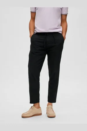 SELECTED Chino SLH172-SLIMTAPE BRODY LINEN PANT NOOS