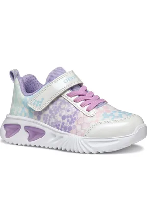Geox Sneakers J ASSISTER GIRL knipperschoen , lage schoen, klittenbandschoen met textielvoering