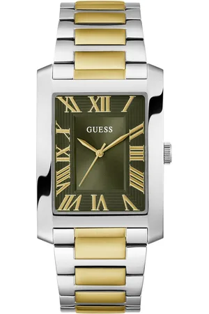 Guess Kwartshorloge CLYDE Horloge, herenhorloge, stalen armband