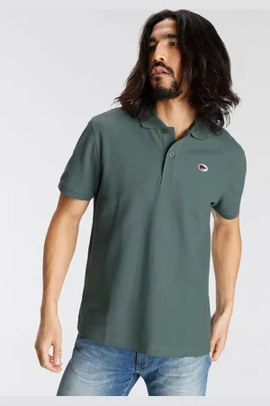 KangaROOS Poloshirt Korte mouwen, met polokraag, van piqué-stof, van 100% katoen