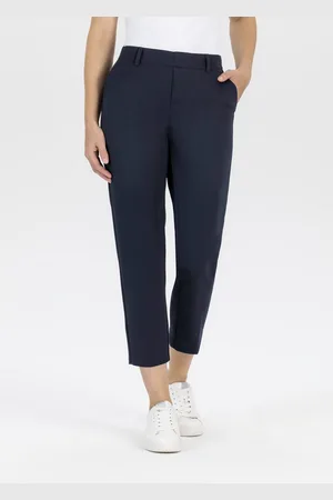 STEHMANN Stoffen broek met elastische taille
