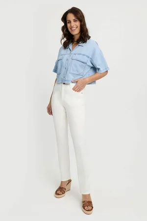 Wonderjeans Slim fit jeans in unikleur