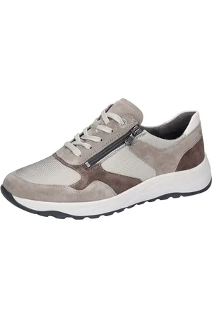Waldläufer Sneakers K-JOHN , veterschoen in extra breedte k voor de bijzonder stevige voet