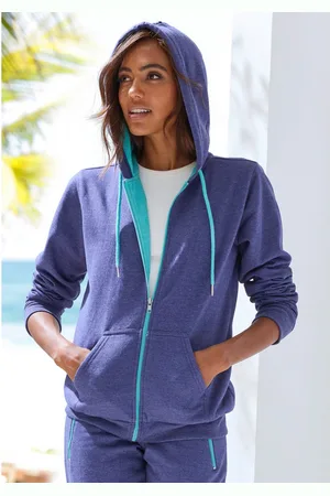 KangaROOS Sweatvest met contrasterende details, loungewear