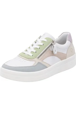 Remonte Plateausneakers , vrijetijdsschoen, lage schoen, veterschoen in smalle vorm
