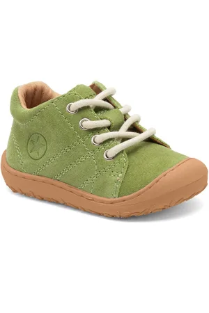 Bisgaard Babyschoentjes Barefoot hale l Breedte: normaal , veterschoen, blote voeten schoen met lwg leer, maat sjabloon te downloaden