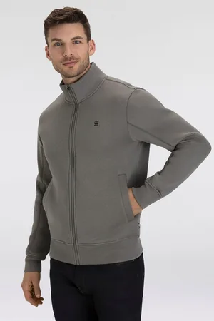 G-Star Sweatvest met logoprint op borsthoogte