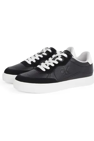 Calvin Klein Plateausneakers CLASSIC CUPSOLE MG WMM vrijetijdsschoen, lage schoen, veterschoen met zij ck-logo