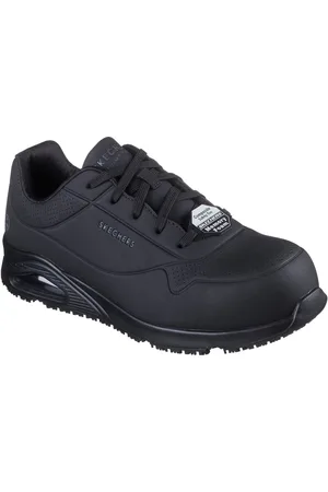 Skechers Werkschoenen WORK UNO SR - DOLTIN , werkschoen, veiligheidschoen, lage schoen met teenbescherming