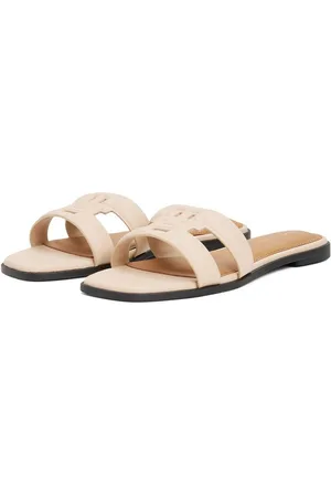 Tommy Hilfiger Slippers TH LOGO STRAP MULE , comfortabele schoen, zomerschoen, flats met th-logo