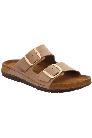 Rohde Slippers RODIGO-D , zomerschoenen, slippers, pantoffels met gespsluitingen