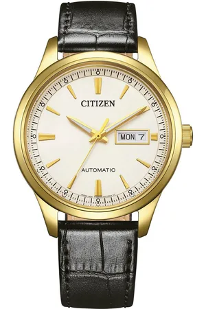 Citizen Automatisch horloge Polshorloge, herenhorloge, mechanisch horloge, roestvrijstalen band, analoog, dag